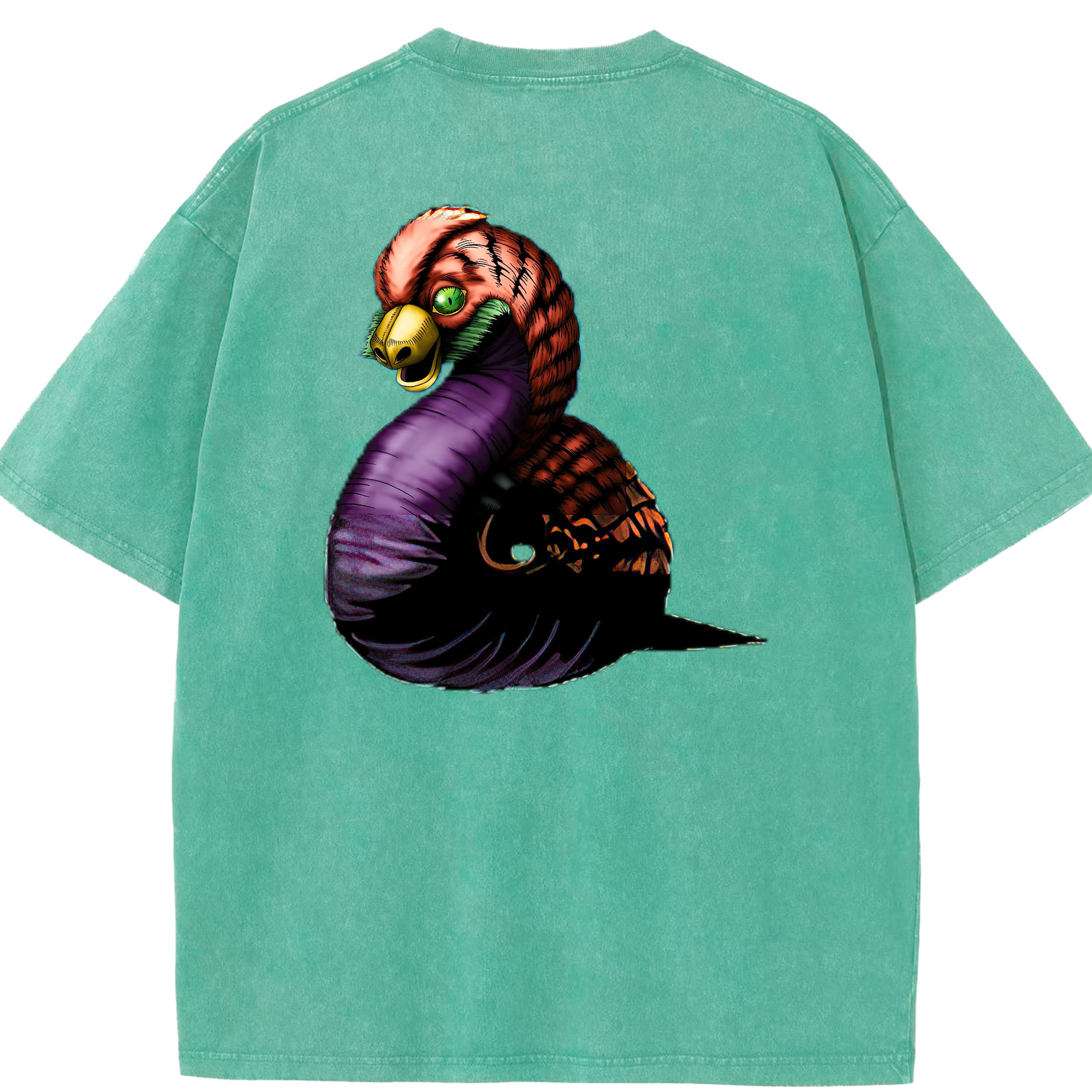 （画像用） 遊☆戯☆王 Yu-Gi-Oh! 綿100% ヴィンテージ風 半袖Tシャツ（背面プリント）